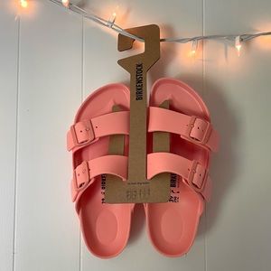 Birkenstock Arizona EVA Size 39 Coral Peach